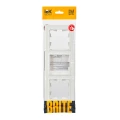 Рамка IEK BRITE 3 поста 84х226х11 мм, корпус - пластик, монтаж - универсальный, цвет - белый
