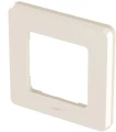 Рамка Legrand INSPIRIA 1 пост 84х84х10 мм, материал корпуса - пластик, монтаж - универсальный, цвет - слоновая кость 