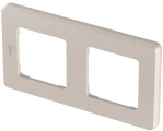 Рамка Legrand INSPIRIA 2 поста 84х155х10 мм, материал корпуса - пластик, монтаж - универсальный, цвет - шампань  Рамка Legrand INSPIRIA 2 поста 84х155х10 мм, материал корпуса - пластик, монтаж - универсальный, цвет - шампань