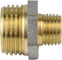 Ниппель переходной Aquasfera 9023-10 1 1/2″х1″ Ду40х25, наружная/наружная резьба, корпус – латунь никелированная Ниппель переходной Aquasfera 9023-10 1 1/2″х1″ Ду40х25, наружная/наружная резьба, корпус – латунь никелированная