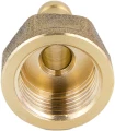 Переходник неразъемный Aquasfera 9101 Дн13x3/8″ Ру16 внутренняя резьба/штуцер, для шланга, материал – латунь