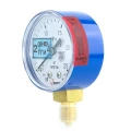 Манометр ФИЗТЕХ МП2-Уф 0-25 МПа, общетехнический 50мм, класс точности 2.5, резьба M12x1.5, радиальный штуцер, для измерения давления кислорода