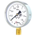 Манометр ФИЗТЕХ МП3-Уф (0-1.6 МПа) IP40, общетехнический 100мм, исполнение ЭКО, радиальное присоединение, резьба G1/2, класс точности 1.5