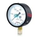 Манометр ФИЗТЕХ МП3-Уф (0-250 кПа) IP40, общетехнический 100мм, радиальное присоединение, резьба М20х1.5, класс точности 1.5