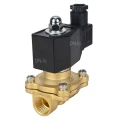 Клапан электромагнитный DN.ru VS300-ET-NC-220VAC 3/4″ Ду20 Ру10, соленоидный двухходовой, корпус - латунь, уплотнение - EPDM, резьбовой, нормально-закрытый, прямого действия, катушка - 220В