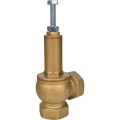 Клапан предохранительный пружинный DN.ru VR0000P-T Ду50 диапазон регулировки - 1-16бар, корпус - латунь CW617N, материал запорного органа - латунь CW617N, уплотнение - PTFE, тип присоединения - резьбовой