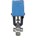 Клапан регулирующий DN.ru VRg1-31M-PED-T 1″ Ду25 Ру25 двухходовой, односедельный, резьбовой, корпус - нержавеющая сталь AISI304, уплотнение - металл с электроприводом XCK220-1500 AC220V
