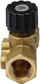 Клапан балансировочный Aquasfera Ду25 Ру16 ручной, муфтовый Kvs=4.0 внутренняя/внутренняя резьба корпус – латунь