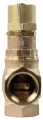 Клапан перепускной Goetze 618 tGFO 1 1/4″ Ду32 Ру20 бронзовый угловой резьбовой перепускной клапан