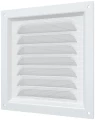 Решетка вентиляционная ERA МЭ 150х150 сетка, материал – окрашенная сталь, белая