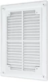 Решетка вентиляционная ERA Р 183х253 разъемная, сетка, материал – пластик