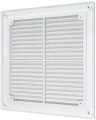 Решетка вентиляционная ERA Р 249х249 разъемная, сетка, материал – пластик