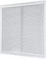 Решетка вентиляционная ERA РЦ 440х440 сетка, материал – пластик, белая