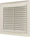 Решетка вентиляционная ERA РЦ 150х150 сетка, материал – пластик, цвет – слоновая кость