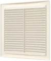 Решетка вентиляционная ERA РЦ 200х200 сетка, материал – пластик, цвет – слоновая кость