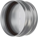 Соединитель ERA PRO СКц D160 круглый, стальной из оцинкованной стали с защитой от обратной тяги для соединения воздуховодов, серебристый Соединитель ERA PRO СКц D160 круглый, стальной из оцинкованной стали с защитой от обратной тяги для соединения воздуховодов, серебристый