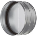 Соединитель ERA PRO СКц D250 круглый, стальной из оцинкованной стали с защитой от обратной тяги для соединения воздуховодов, серебристый Соединитель ERA PRO СКц D250 круглый, стальной из оцинкованной стали с защитой от обратной тяги для соединения воздуховодов, серебристый
