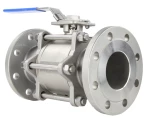 Краны шаровые BV17F Ду15-100 фланцевые из нержавеющей стали