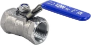 Кран шаровой DN.ru BV3232P-SP-T-H Ду20 Ру63 стандартнопроходной двухходовой, нержавеющая сталь SS316, внутренняя резьба, уплотнение - PTFE, ручка-рычаг Кран шаровой DN.ru BV3232P-SP-T-H Ду20 Ру63 стандартнопроходной двухходовой, нержавеющая сталь SS316, внутренняя резьба, уплотнение - PTFE, ручка-рычаг