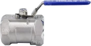 Кран шаровой DN.ru BV3232P-SP-T-H Ду65 Ру63 стандартнопроходной двухходовой, нержавеющая сталь SS316, внутренняя резьба, уплотнение - PTFE, ручка-рычаг Кран шаровой DN.ru BV3232P-SP-T-H Ду65 Ру63 стандартнопроходной двухходовой, нержавеющая сталь SS316, внутренняя резьба, уплотнение - PTFE, ручка-рычаг