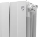Радиатор биметаллический Royal Thermo PianoForte 200 /Bianco Traffico 18 секций, площадь помещения до 21 м2, боковое подключение, настенный, напольный, белый