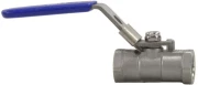 Кран шаровой DN.ru BV3232P-SP-T-H Ду8 Ру63 стандартнопроходной двухходовой, нержавеющая сталь SS316, внутренняя резьба, уплотнение - PTFE, ручка-рычаг Кран шаровой DN.ru BV3232P-SP-T-H Ду8 Ру63 стандартнопроходной двухходовой, нержавеющая сталь SS316, внутренняя резьба, уплотнение - PTFE, ручка-рычаг