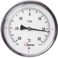 Термометр радиальный ФИЗТЕХ ТБф-221 d-160 L=100 (-20-40°C), биметаллический коррозионностойкий 160мм, тип -ТБф-221, радиальное присоединение, шкала (-20-40°C), погружной шток L=100, IP54, присоединение М20х1.5, класс точности 1.5