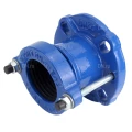 Муфта соединительная ПФРК DN.ru CCFS1414E-FS Ду80 Ру10/16, корпус - чугун GGG50, уплотнение - EPDM, обжимной диаметр 88-103 мм