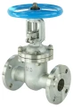 Задвижка клиновая 30нж15нж DN.ru GVWR3131M-2W-F-S Ду50 Ру40 фланцевая, корпус - нержавеющая сталь 304, материал клина - нержавеющая сталь 304, уплотнение - металл, со штурвалом GAIR задвижка клиновая dn.ru