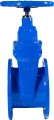 Задвижка клиновая Reon RSV03 Ду300 Ру10 фланцевая, клин - обрезиненный, корпус - чугун, уплотнение - EPDM, со штурвалом, цвет - синий Задвижка клиновая Reon RSV03 Ду300 Ру10 фланцевая, клин - обрезиненный, корпус - чугун, уплотнение - EPDM, со штурвалом, цвет - синий