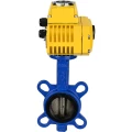 Затвор дисковый поворотный DN.ru WBV1413E-2W-Fb-H Ду65 Ру16, корпус - чугун GGG50, диск - чугун GGG40, уплотнение - EPDM, с электроприводом DN.ru-005 380В