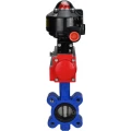 Затвор дисковый поворотный DN.ru WBV1631N-2W-Fb-H Ду80 Ру16 LUG корпус - чугун QT450, диск - нержавеющая сталь 304, уплотнение - NBR, с пневмоприводом DN.ru PA-DA-083 и БКВ APL-510N EX