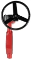 Затвор поворотный ABRA BUV-VF866D200G Ду200 Ру10/16 EPDM с редуктором