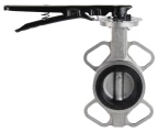 затвор дисковый межфланцевый нержавеющий