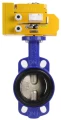 Затвор дисковый поворотный Genebre 2103 Ду100 Ру16 с электроприводом DN.RU-005 220В (4-20 мА)