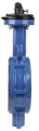 Затвор дисковый поворотный Tecofi VPI 4448-02 Ду150 Ру16 межфланцевый, корпус - ковкий чугун EN-GJS-500-7, диск - ковкий чугун EN-GJS-500-7, уплотнение - EPDM, с рукояткой затвор поворотный межфланцевый tecofi
