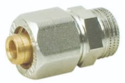 Переходник APE 701L Дн16x1/2″ Ру10 цанговая, наружная резьба (муфта)