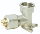 Угольник APE 754L 1/2″x16 Ду15x16 Ру10 латунный, цанговый, настенный