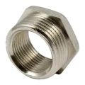 Футорка TIEMME серия 1581N 1500148 3/4″ 1/2″ Ру30, корпус — латунь никелированная CW617N, для стальных труб, резьба внутренняя/наружная