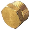 Заглушка TIEMME 1878 3/8″ Ду10 Ру30 корпус - латунь CW617N, наружняя резьба