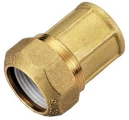 Муфта TIEMME 3460cr Ду20 x 1/2″ Ру30 для металлопластиковых труб компрессионная, корпус - латунь CW617N, уплотнение - NBR, соединение - внутреняя резьба/обжим
