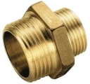 Ниппель TIEMME 1552 3/4″x1/2″ Ду20,5x15 Pу30 наружная резьба корпус - латунь для стальных труб