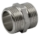 Ниппель TIEMME 1552N 3/4″x1/2″ Ду20,05x15 Pу30 наружная резьба корпус - латунь никелированная для стальных труб