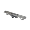 Лоток душевой Alca Plast APZ1S-1150 Дн50 1150х60мм с гидрозатвором без решетки, горизонтальный выпуск 