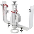 Арматура для бачка смывного Alca Plast SA08A 1/2″ с 2 кнопками хром, впускной механизм А15 1/2, боковая подводка Арматура для бачка смывного Alca Plast SA08A 1/2″ с 2 кнопками хром, впускной механизм А15 1/2, боковая подводка