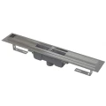 Лоток душевой Alca Plast APZ1001S Дн50 300х60 мм с гидрозатвором, без решетки, вертикальный выпуск