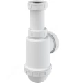 Сифон для кухонной мойки бутылочный Alca Plast A443-DN50/40 1 1/2″х40/50 без выпуска