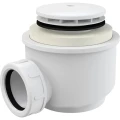 Сифон для поддона душевого Alca Plast A47B-50 1 1/2″x50/40, высота - 72 мм, со слив крышкой диаметром 71 мм, белый Сифон для поддона душевого Alca Plast A47B-50 1 1/2″x50/40, высота - 72 мм, со слив крышкой диаметром 71 мм, белый