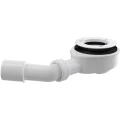 Сифон для поддона душевого Alca Plast A491 1 1/2″x90/40, высота - 60 мм, с переходной трубкой 45° без крышки