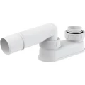 Сифон для ванны плоский Alca Plast A53-DN40 1 1/2″x40 без выпуска с переходной трубкой 10° 40